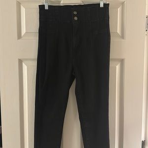 Free People Extra high waisted jeans